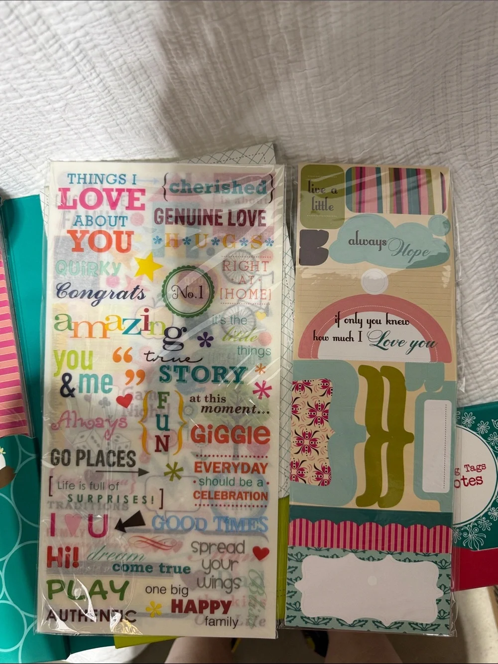 Overstuffed Green Paper & Sticker Kit by - Picture 14 of 15